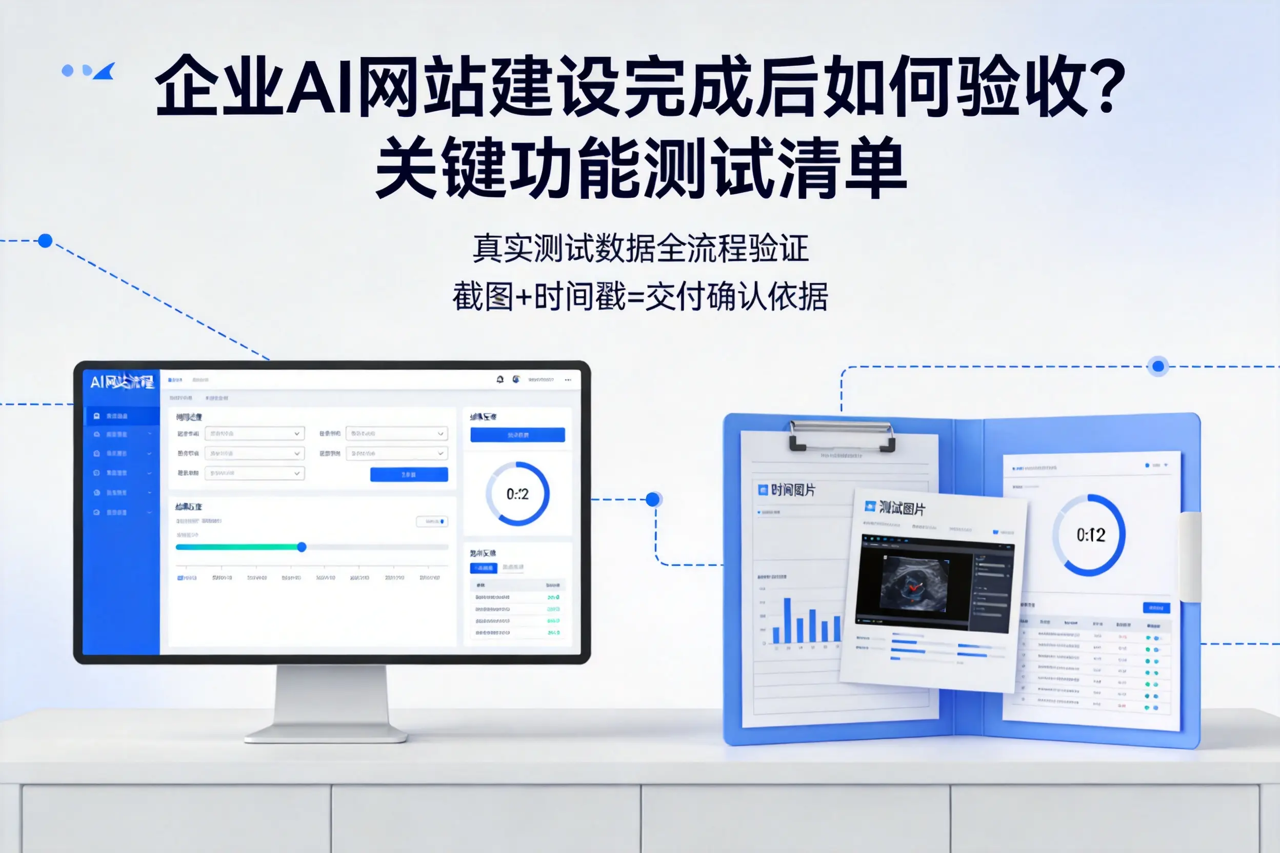 和田企业AI网站建设完成后如何验收？关键功能测试清单