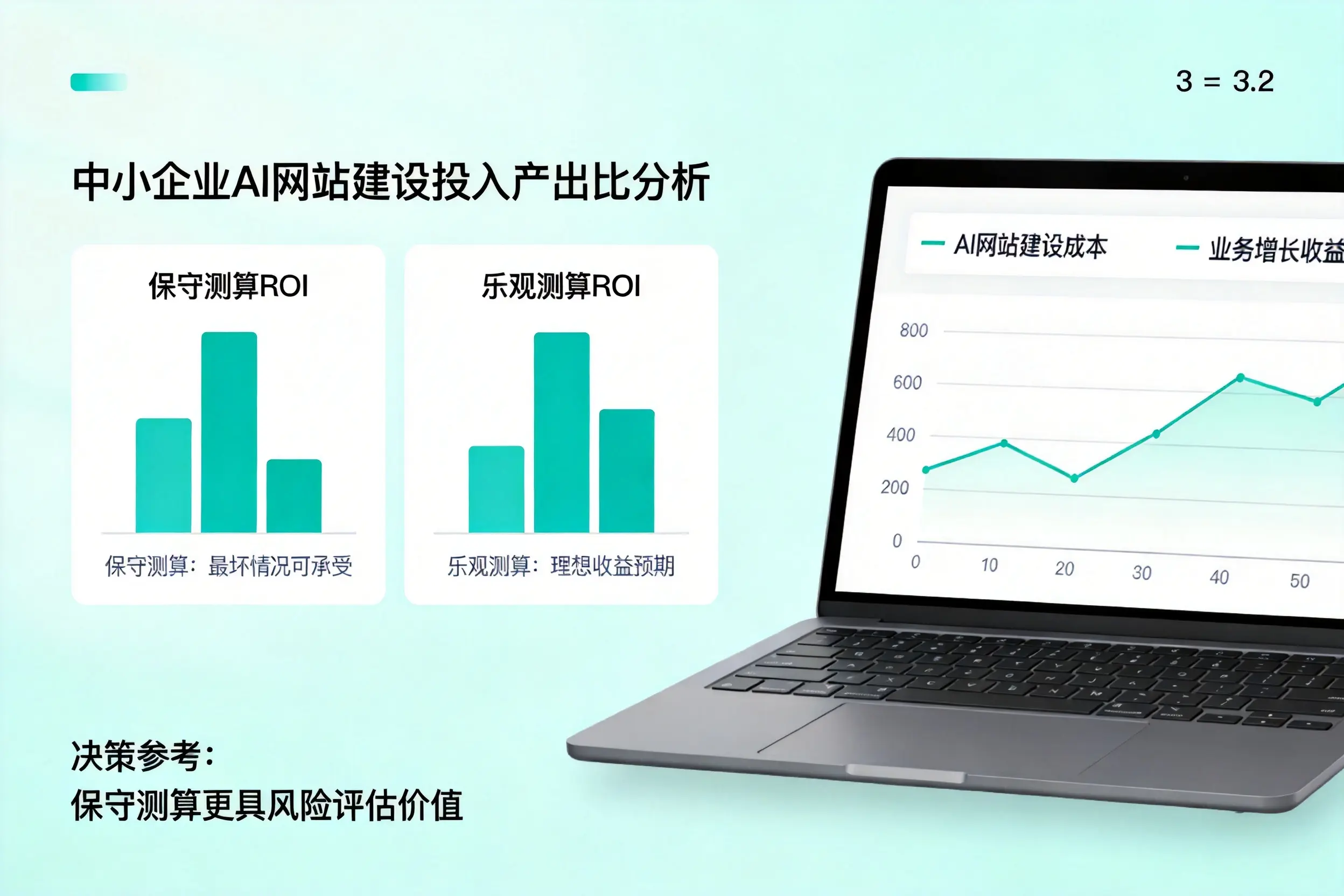 和田中小企业AI网站建设投入产出比怎么算？先看这份分析