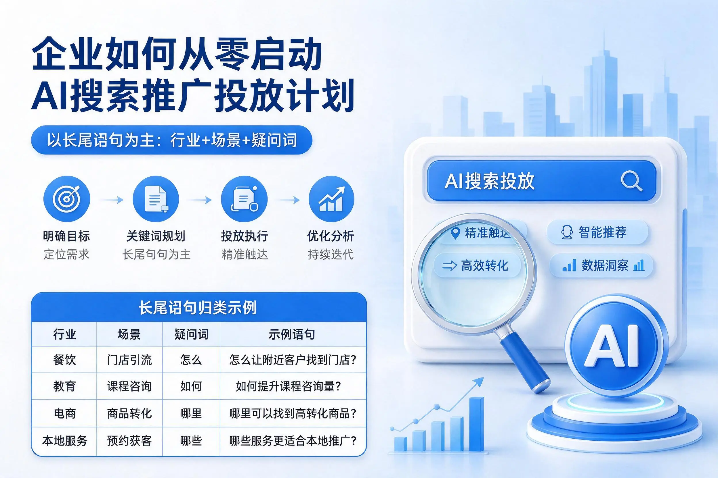 和田企业如何从零启动AI搜索推广投放计划